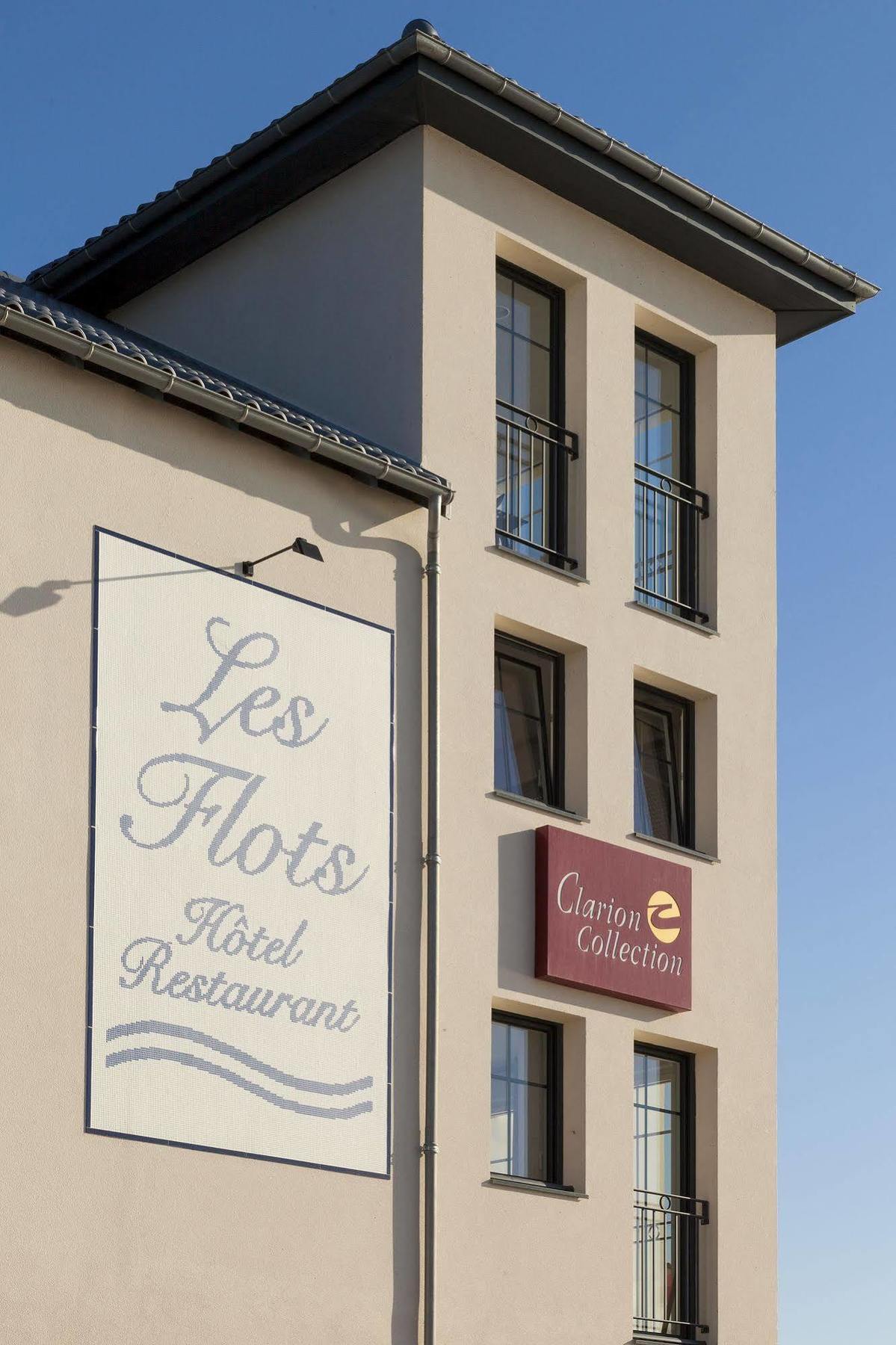 Les Flots - Hotel Et Restaurant Face A L'Ocean - Châtelaillon-Plage Exterior foto